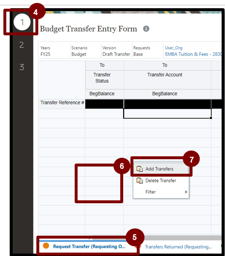 Financial Services and Budget - Budget Transfers and Submitting Budget ...