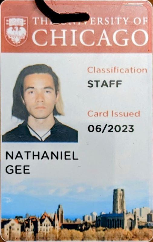 UChicago ID staff card