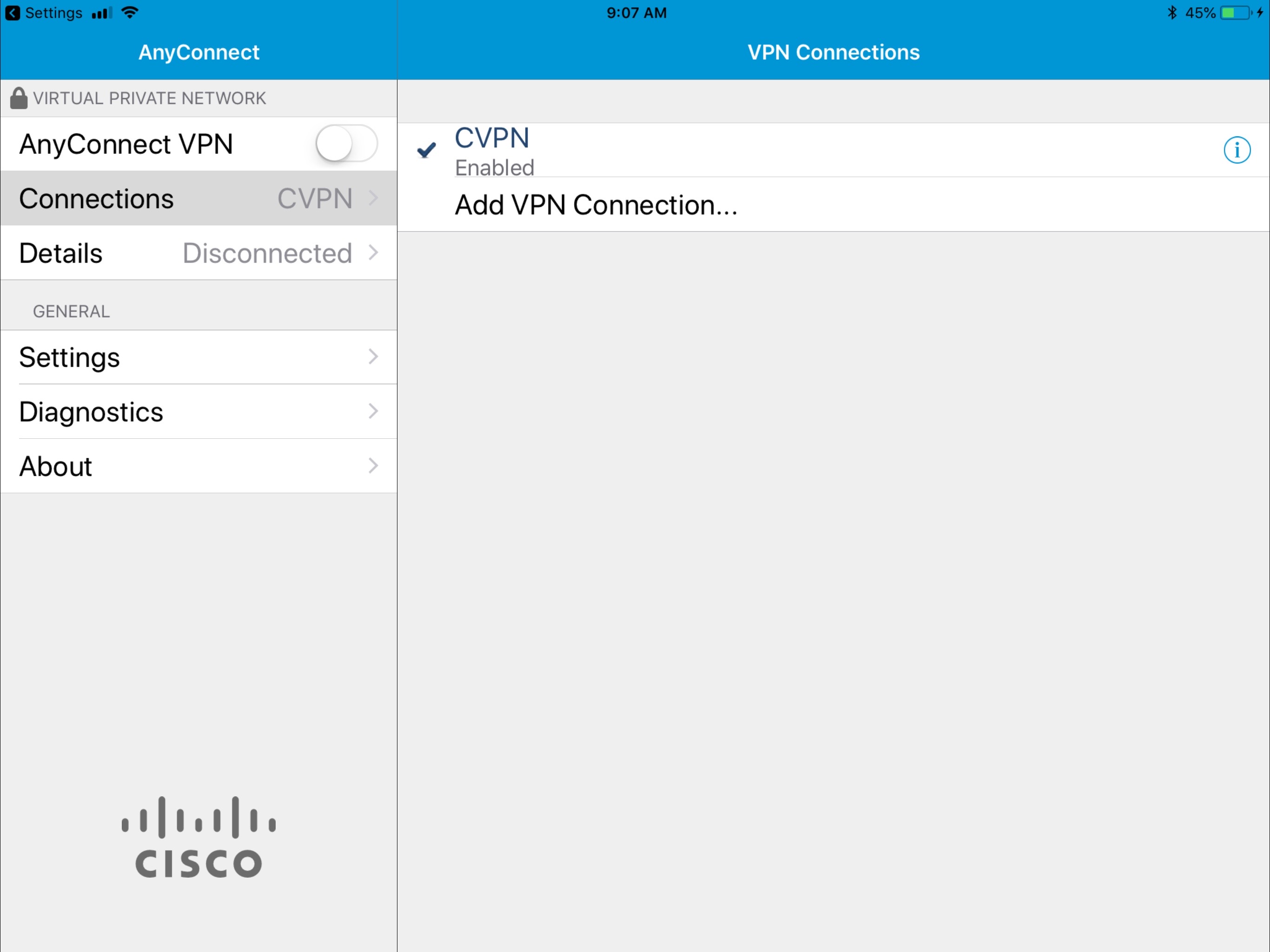 Cisco vpn client
