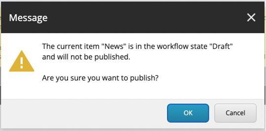 SitecoreErrorMessagePublish