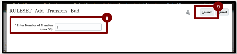 A computer screen with a red circle and white text

Description automatically generated