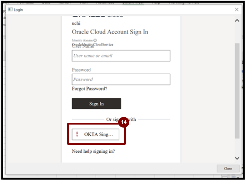 A screenshot of a login page

Description automatically generated
