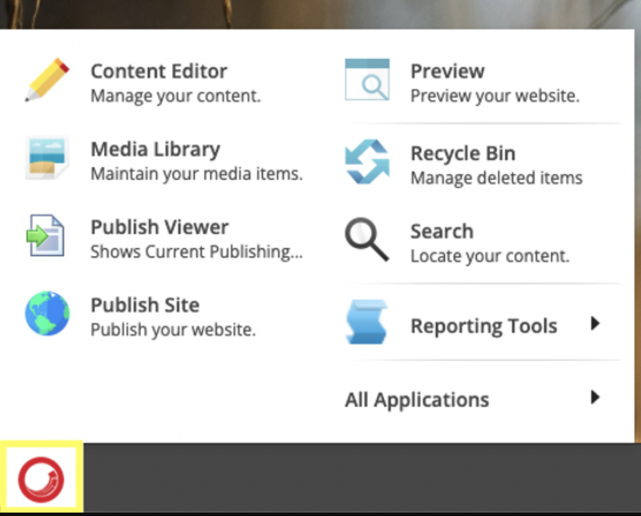 SiteCoreDesktopMenu