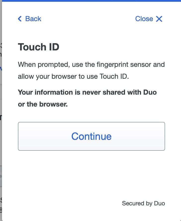 Touch ID