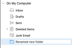 Renamed new folder