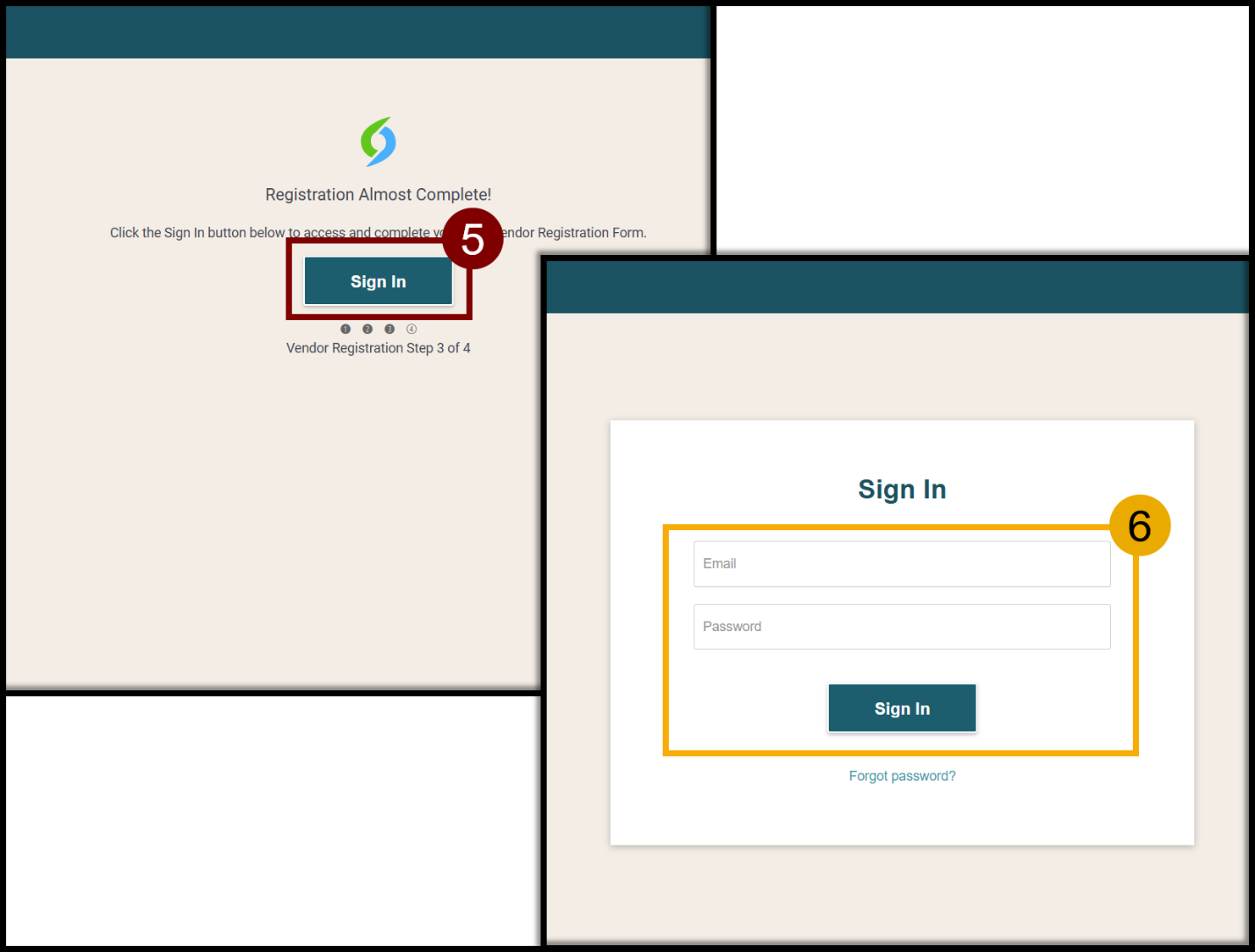 A screenshot of a login screenDescription automatically generated