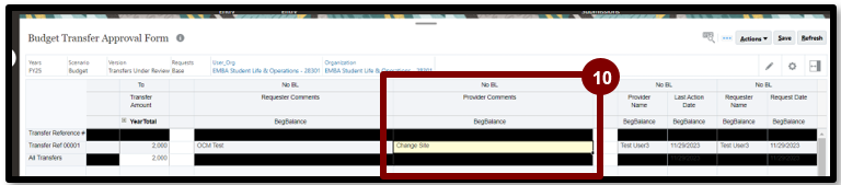 A computer screen with a red square

Description automatically generated