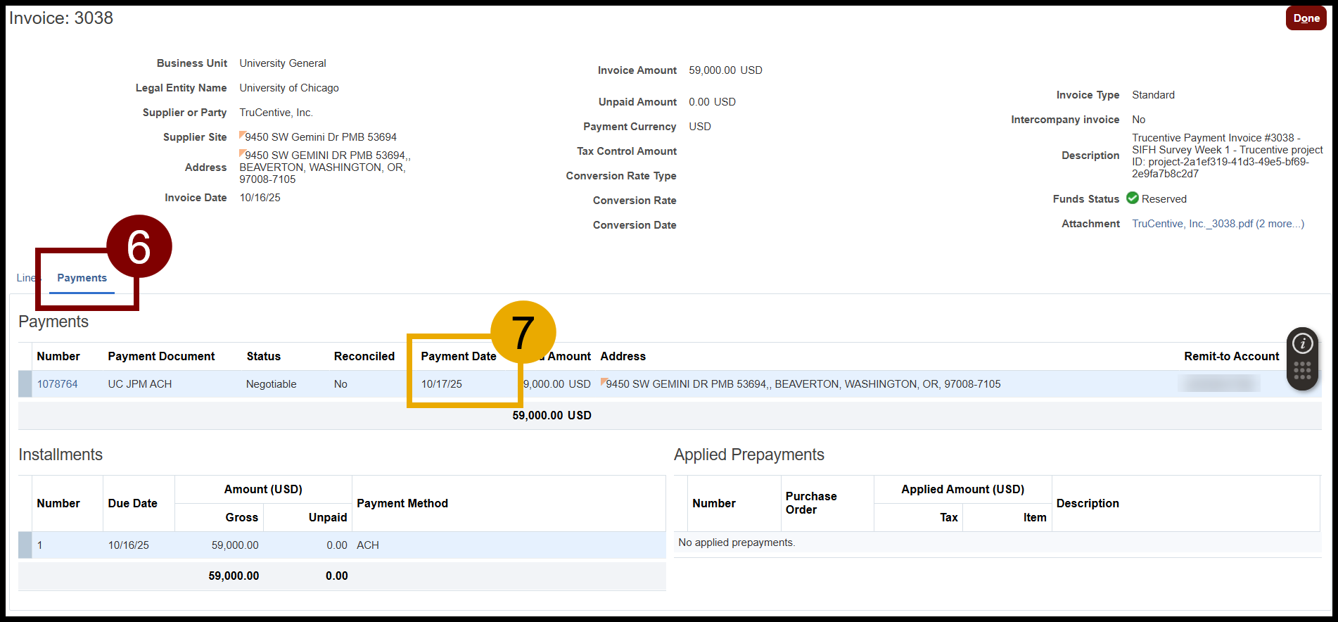 Financial Services and Budget - Create a Payment Request for a ...
