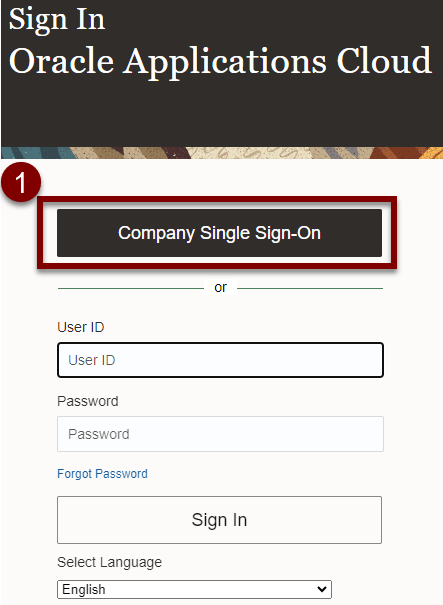A screenshot of a login screenDescription automatically generated