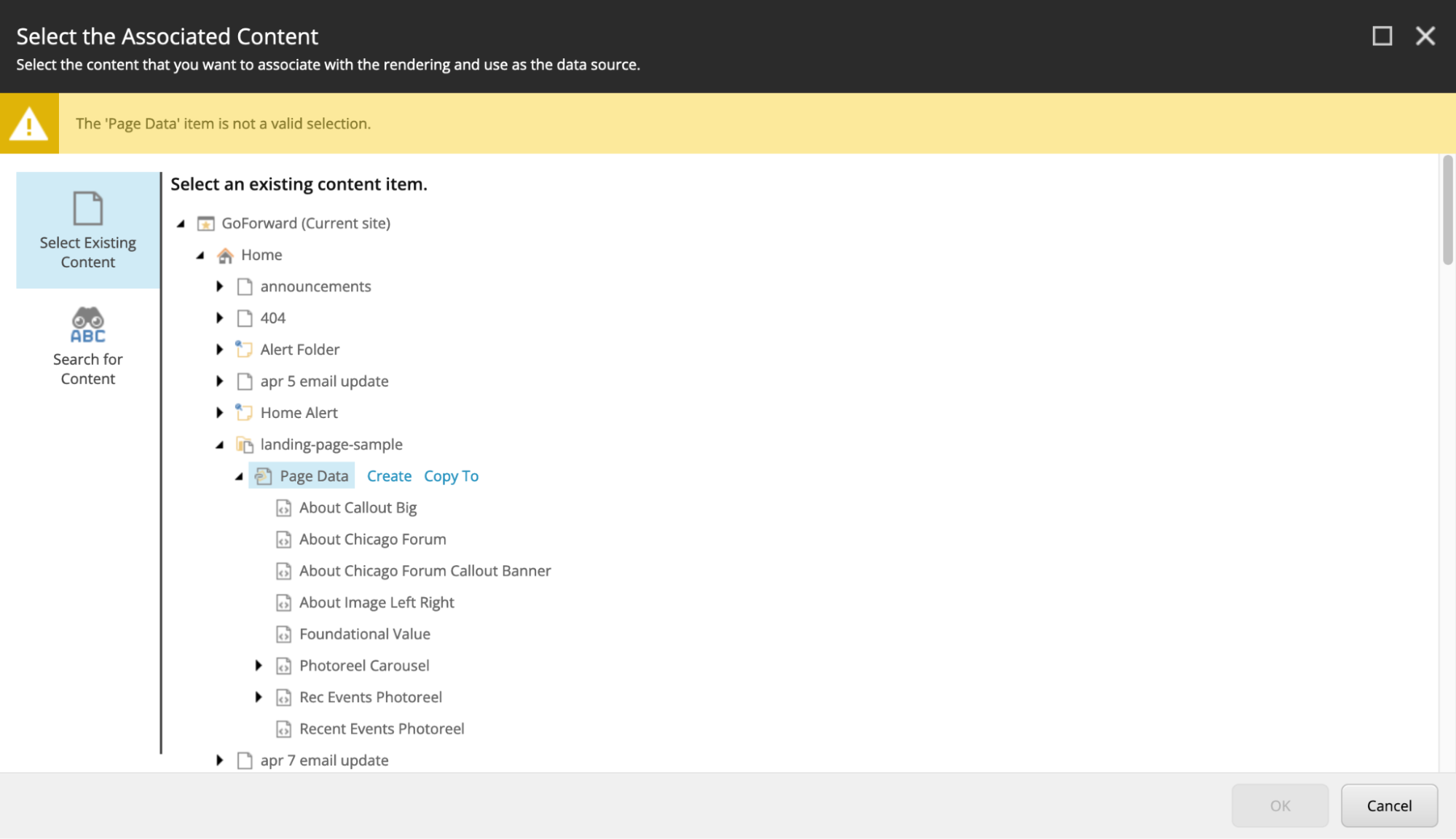 Adding associated content in Sitecore