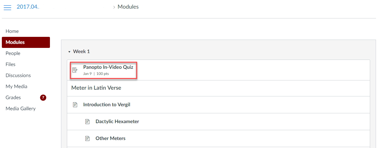 Assignment in Module