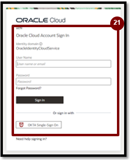 A screenshot of a login screen

Description automatically generated