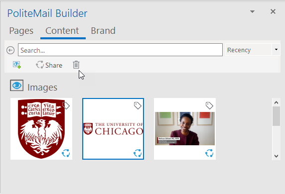 PoliteMail Builder Images
