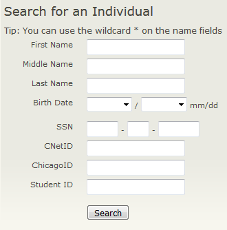 Search for Individual