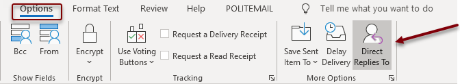 Politemail Direct Replies To Option