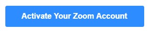 Activate Your Zoom Account